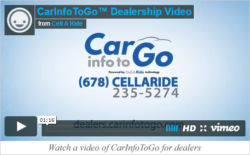 CellARide for dealers video