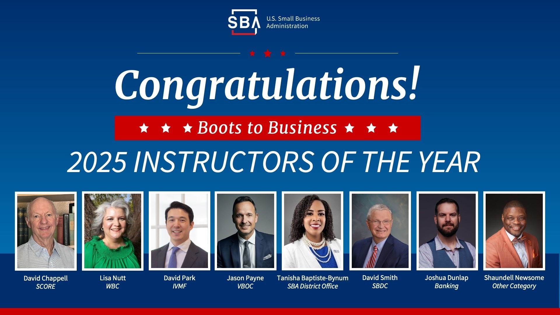 SBDCs and Veteran Entrepreneurship: Resources, Recognition, and Results